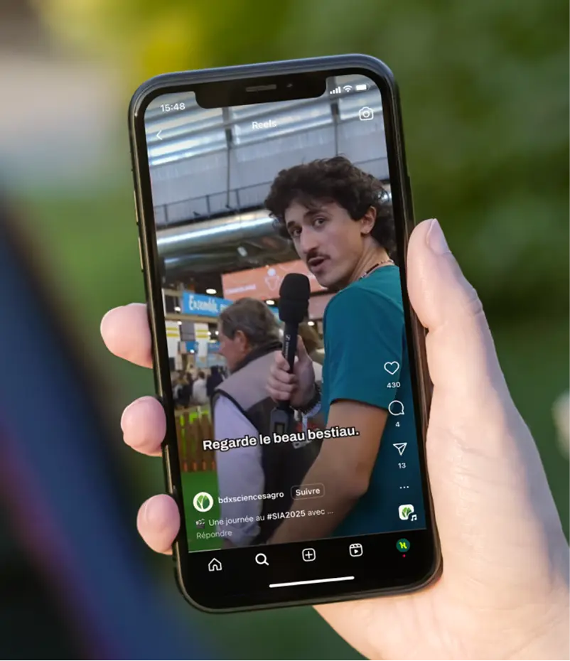 Capsules vidéo immersives au Salon International de l’Agriculture 2025